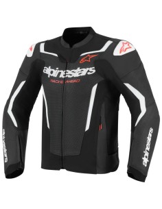 Chaqueta Alpinestars GP Force V2 Airflow | Negro y blanco