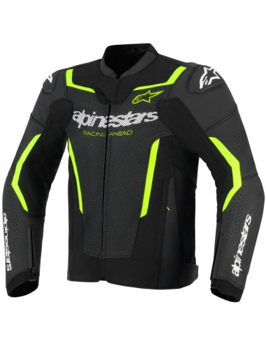 Chaqueta Alpinestars GP Force V2 Airflow | Negro y amarillo fluor