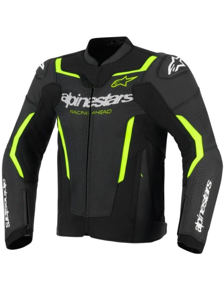 Chaqueta Alpinestars GP Force V2 Airflow | Negro y amarillo fluor