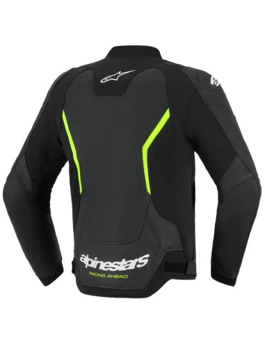 Chaqueta Alpinestars GP Force V2 Airflow | Negro y amarillo fluor