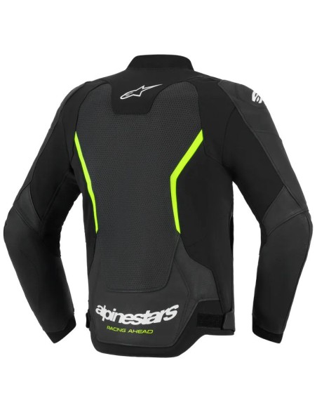 Chaqueta Alpinestars GP Force V2 Airflow | Negro y amarillo fluor