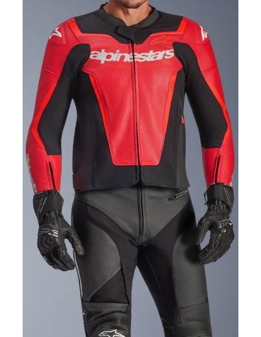 Chaqueta Alpinestars GP Force V2 Airflow | Rojo y rojo fluor