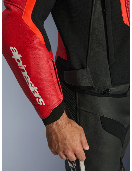 Chaqueta Alpinestars GP Force V2 Airflow | Rojo y rojo fluor