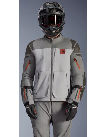 Chaqueta Alpinestars Nazca 3L Gore-Tex Pro | Gris oscuro y gris medio