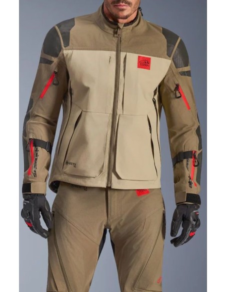 Chaqueta Alpinestars Nazca 3L Gore-Tex Pro | Nogal y marrón