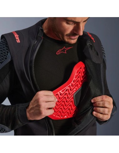 Chaqueta Alpinestars Halo Pro DS XF Laminated | Negro y sombra oscura