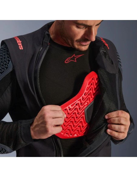 Chaqueta Alpinestars Halo Pro DS XF Laminated | Negro y sombra oscura