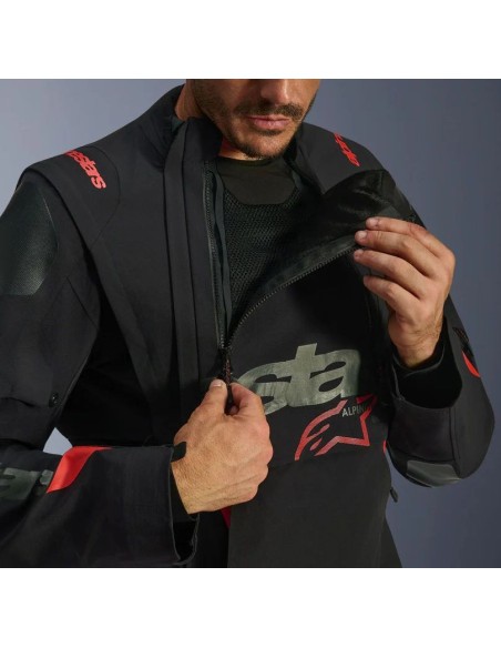 Chaqueta Alpinestars Halo Pro DS XF Laminated | Negro y sombra oscura