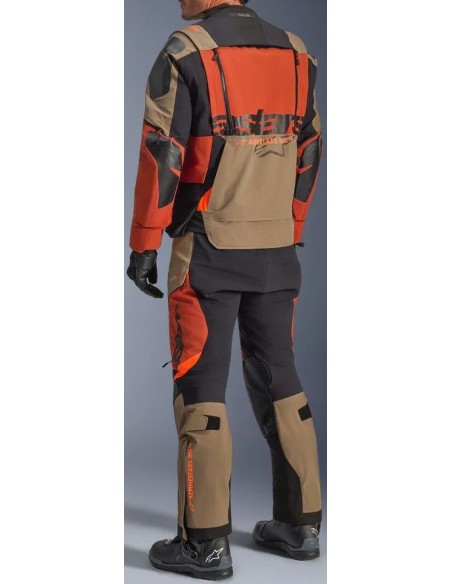 Chaqueta Alpinestars Halo Pro DS XF Laminated | Nogal-óxido-negro