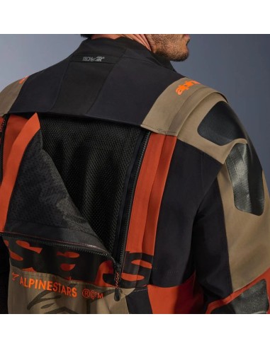 Chaqueta Alpinestars Halo Pro DS XF Laminated | Nogal-óxido-negro