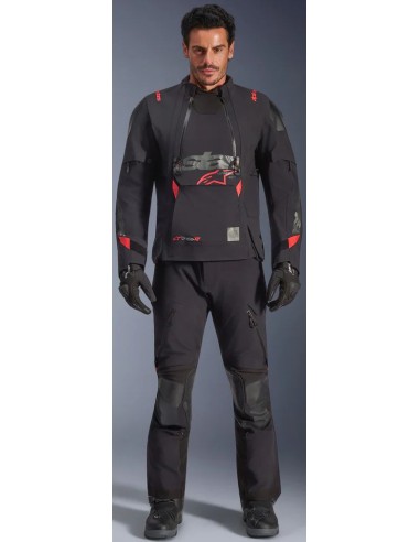 Pantalón Alpinestars Halo Pro DS XF Laminated | Negro y sombra oscura