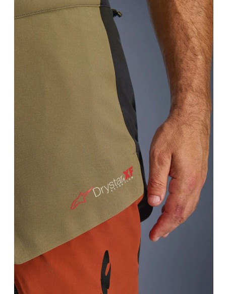 Pantalón Alpinestars Halo Pro DS XF Laminated | Nogal-óxido-negro