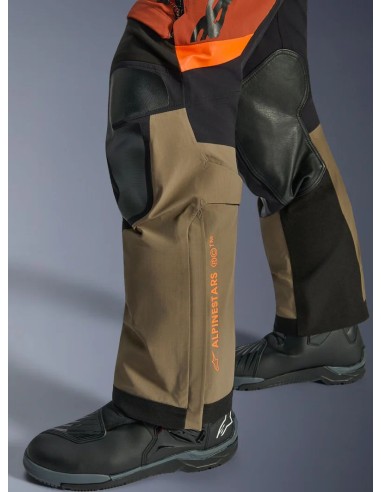 Pantalón Alpinestars Halo Pro DS XF Laminated | Nogal-óxido-negro