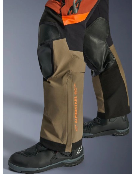 Pantalón Alpinestars Halo Pro DS XF Laminated | Nogal-óxido-negro