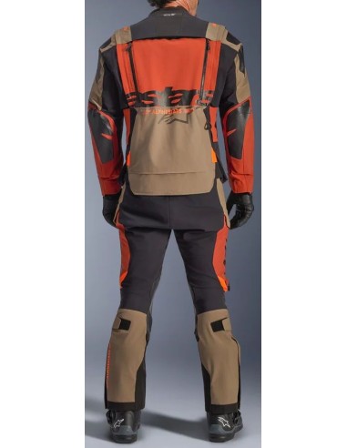 Pantalón Alpinestars Halo Pro DS XF Laminated | Nogal-óxido-negro
