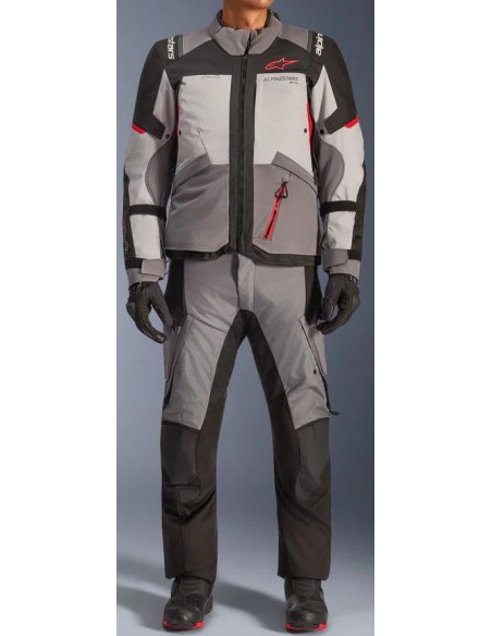 Pantalón Alpinestars Andes V4 Drystar | Negro y gris oscuro
