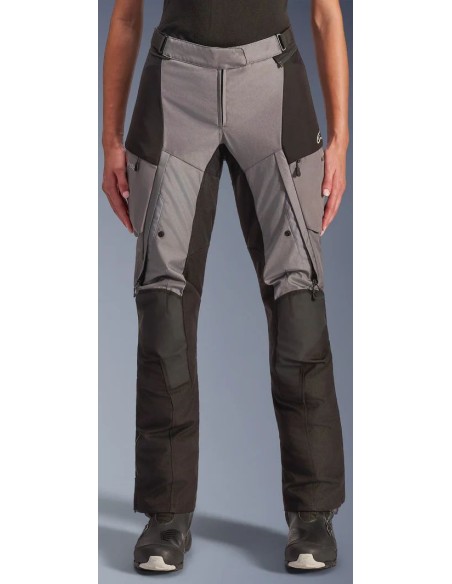 Pantalón Alpinestars Stella Andes V4 Drystar | Negro y gris oscuro