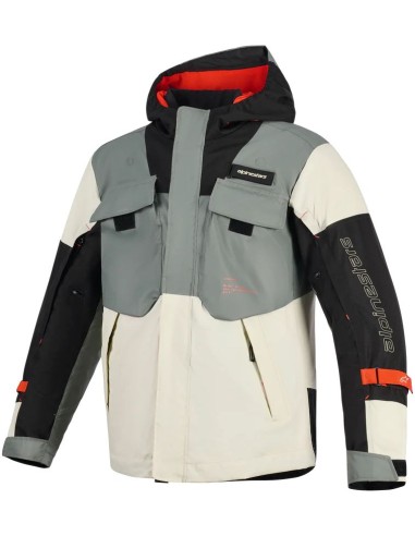 Chaqueta Alpinestars Mospher Waterproof | Gris-negro-hielo