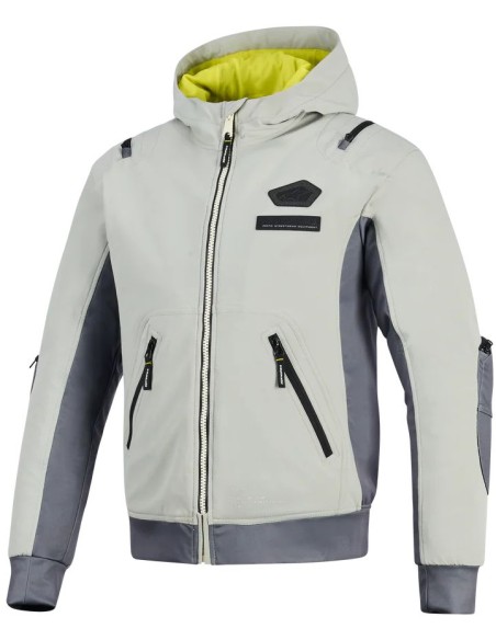 Chaqueta Alpinestars Moblast Waterproof | Gris hierro y salvia oscuro