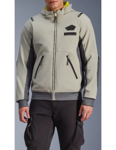 Chaqueta Alpinestars Moblast Waterproof | Gris hierro y salvia oscuro