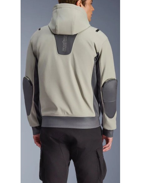 Chaqueta Alpinestars Moblast Waterproof | Gris hierro y salvia oscuro