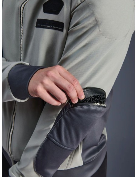 Chaqueta Alpinestars Moblast Waterproof | Gris hierro y salvia oscuro