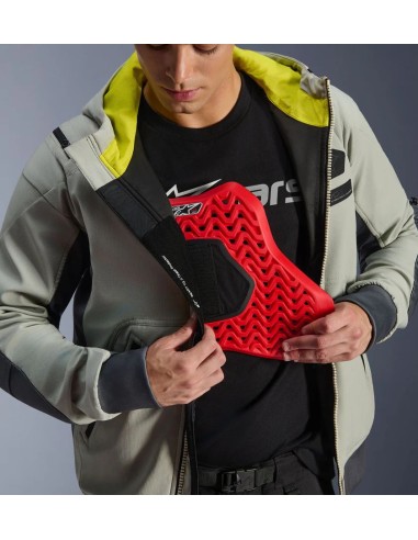 Chaqueta Alpinestars Moblast Waterproof | Gris hierro y salvia oscuro