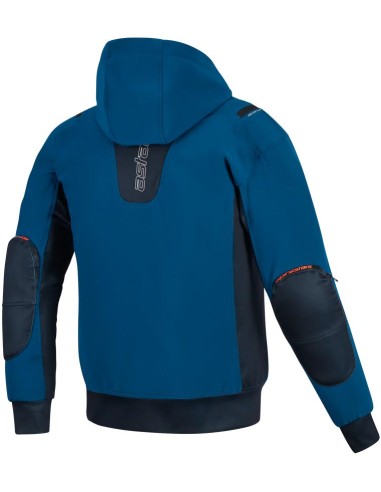 Chaqueta Alpinestars Moblast Waterproof | Gasolina oscuro y azul marino oscuro