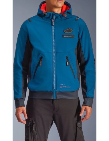 Chaqueta Alpinestars Moblast Waterproof | Gasolina oscuro y azul marino oscuro