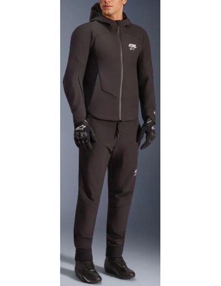 Pantalón Alpinestars Aeroshell | Negro y blanco