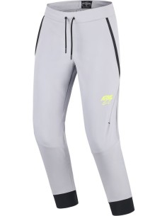 Pantalón Alpinestars Aeroshell | Gris medio y amarillo fluor