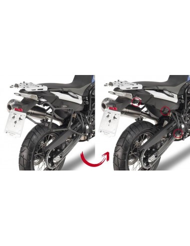 Suporte lateral para bagagem Givi PLR5103 para...