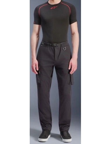 Pantalón Alpinestars Flex-Ast Cargo Tallaje Corto | Negro y negro