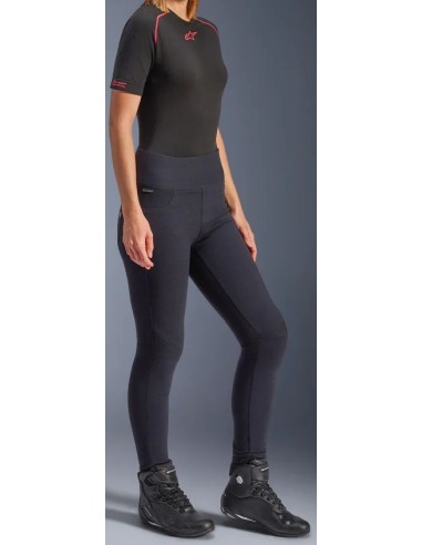 Pantalón Alpinestars Stella Flex-Ast Cargo Tallaje Corto | Negro y negro