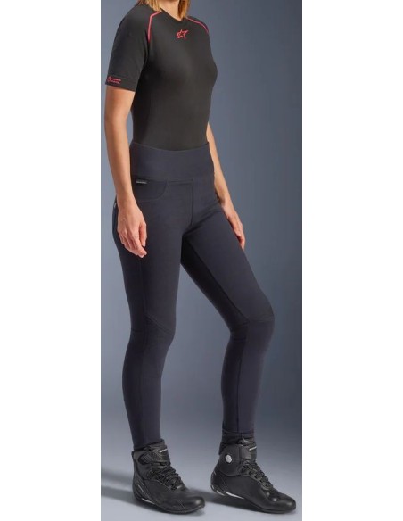 Pantalón Alpinestars Stella Flex-Ast Cargo Tallaje Corto | Negro y negro