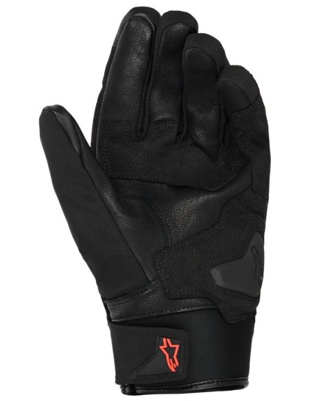 Guantes Alpinestars SP X Z WP | Negro y rojo fluor
