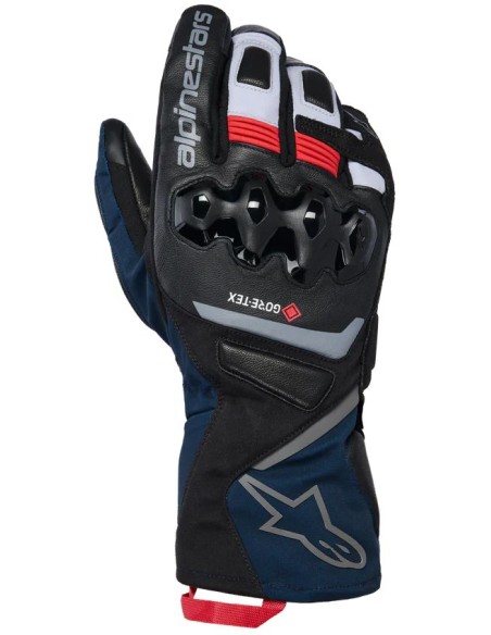 Guantes Alpinestars WT-8 Insulated | Negro y azul oscuro