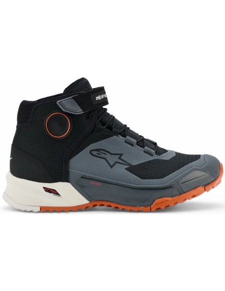 Zapatillas Alpinestars CR-X Drystar | Negro-gris oscuro-óxido