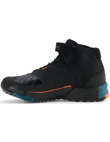 Zapatillas Alpinestars CR-X Drystar | Negro-gasolina-naranja fluor