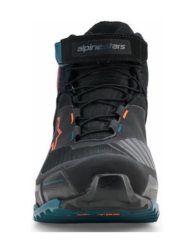 Zapatillas Alpinestars CR-X Drystar | Negro-gasolina-naranja fluor