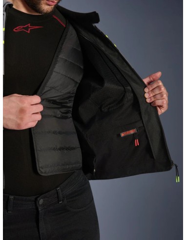 Chaqueta Alpinestars T-Jaws V4 WP | Negro-gris hielo-gris oscuro