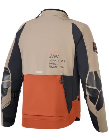 Chaqueta Alpinestars AMT-8 Stretch Drystar XF | Nogal-óxido-negro