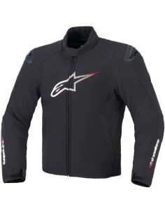 Chaqueta Alpinestars SMX Waterproof | Negro-blanco-rojo brillante