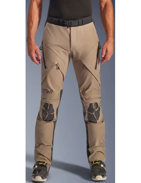 Pantalón Alpinestars AMT-8 Stretch Drystar XF | Nogal y negro