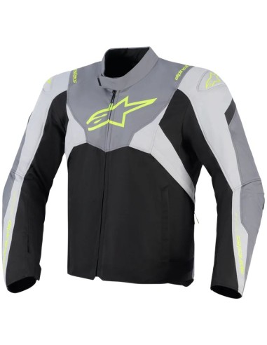 Chaqueta Alpinestars T-Jaws V4 WP | Negro-gris hielo-gris oscuro