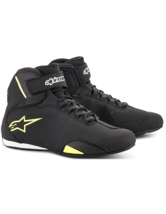 Zapatillas Alpinestars Sektor | Negro y amarillo fluor