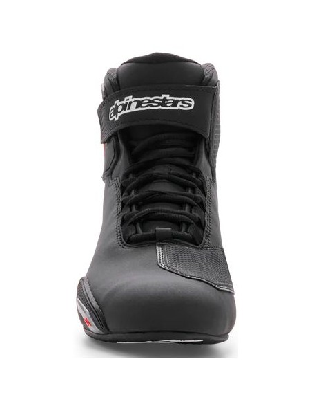 Zapatillas Alpinestars Sektor | Negro-blanco-rojo fluor