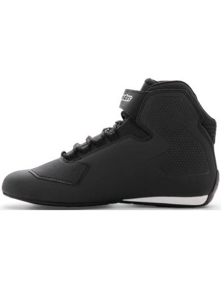 Zapatillas Alpinestars Sektor | Negro-blanco-rojo fluor