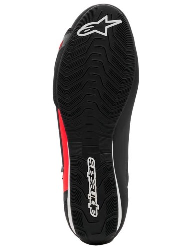 Zapatillas Alpinestars Sektor | Negro-blanco-rojo fluor
