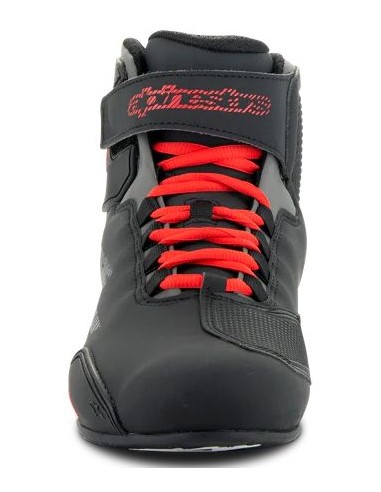 Zapatillas Alpinestars Sektor | Negro y rojo brillo